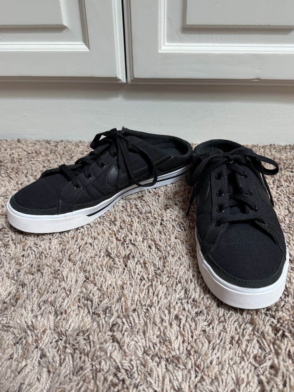 Nike Court Legacy Mules in Black Size 8.5 - Picture 9 of 14
